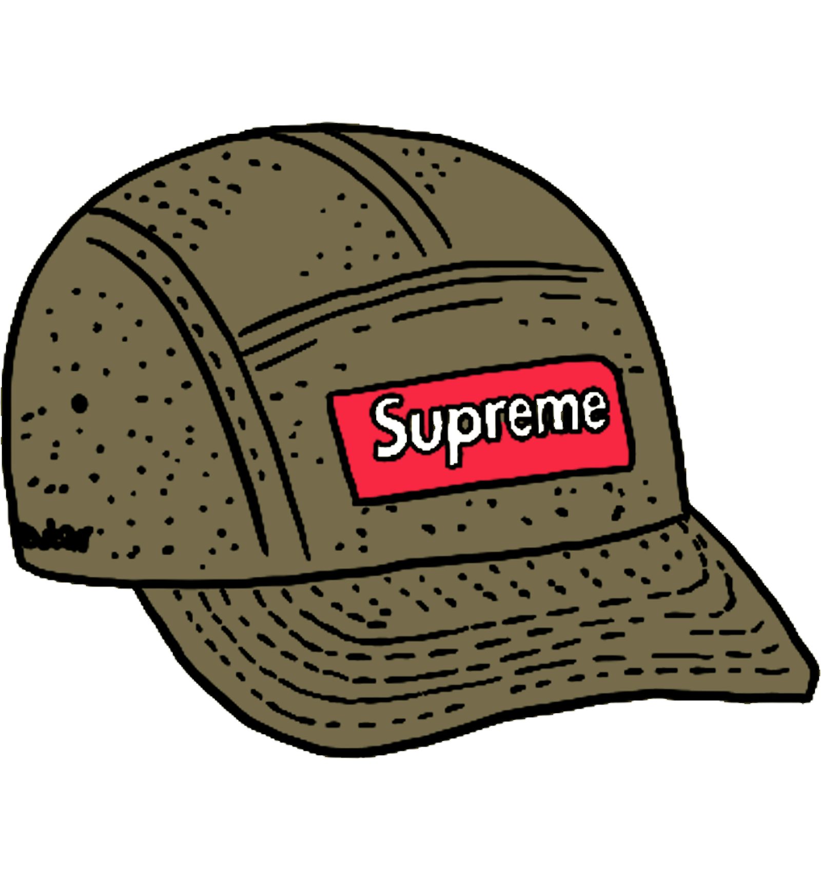 Supreme x louis vuitton camp cap Clearance