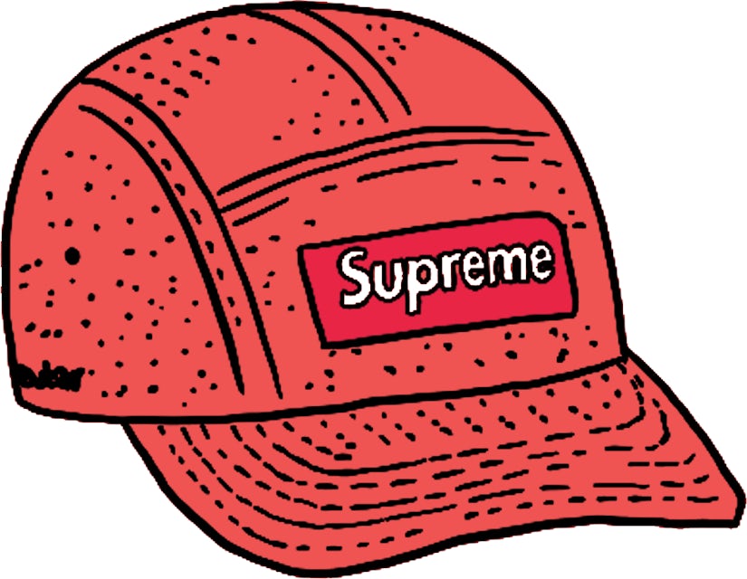 Supreme x Kevlar Camp Cap 'Red