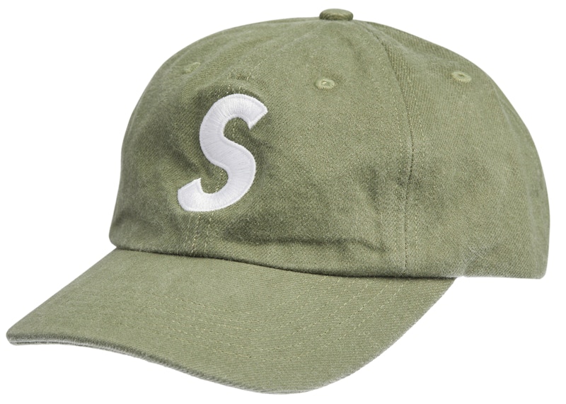 Supreme Kevlar Denim S Logo 6-Panel Olive - SS22 - CN