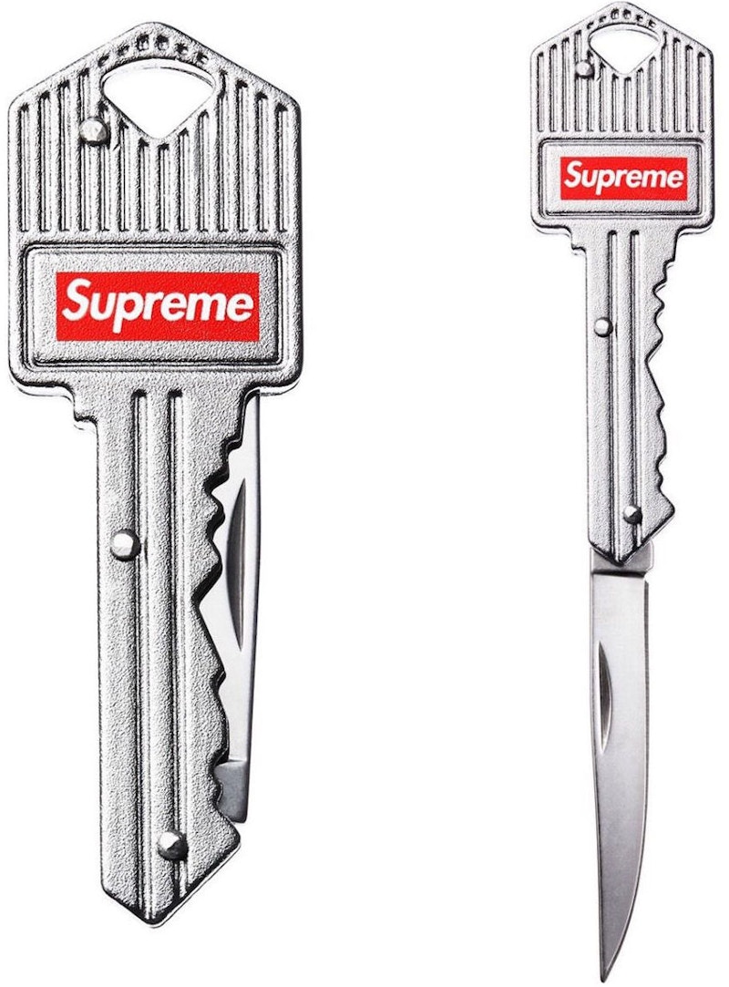 supreme keychain knife