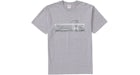 Supreme Keyboard Tee Heather Grey