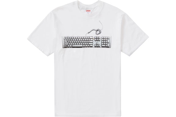 Supreme Keyboard Tee White