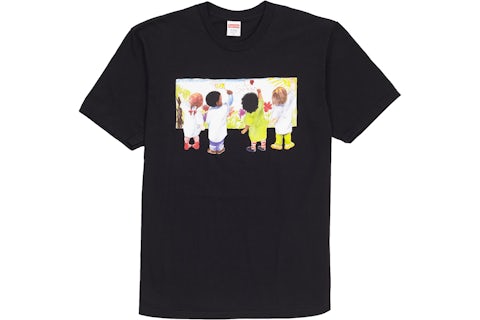 Supreme Kids Tee Black SS19 GB