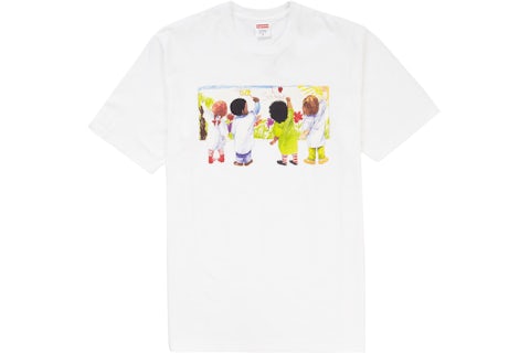 Supreme Kids Tee White SS19 GB - Main Image