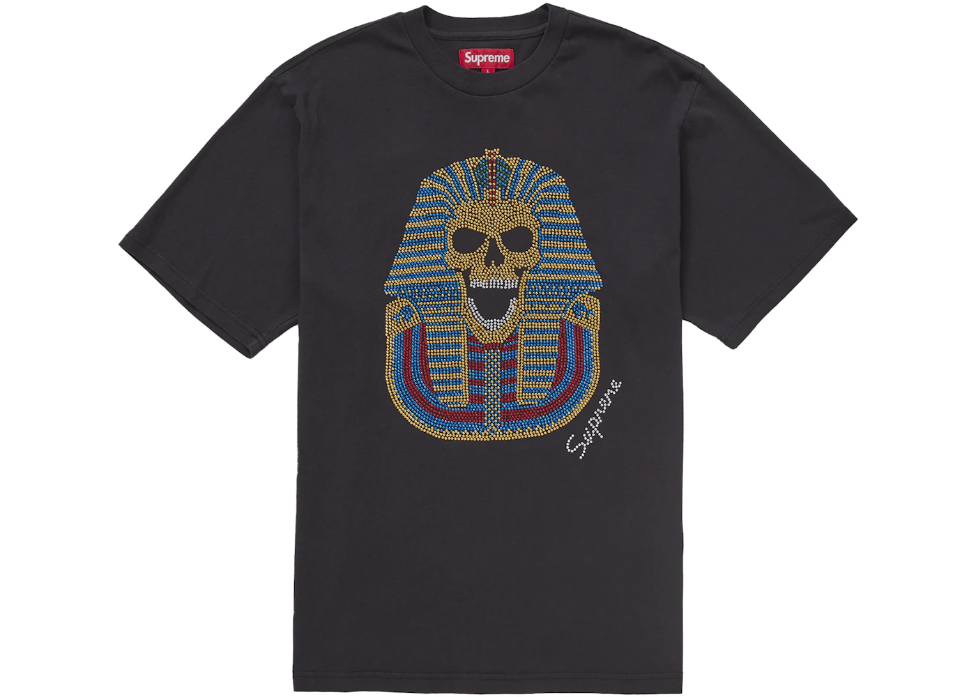 Supreme King Tut S/S Top Black Men's FW25 US
