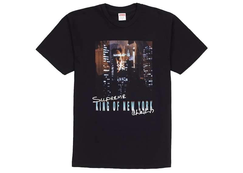 SUPRME-King Of NewYork -Tシャツ【M】肩幅約47センチ