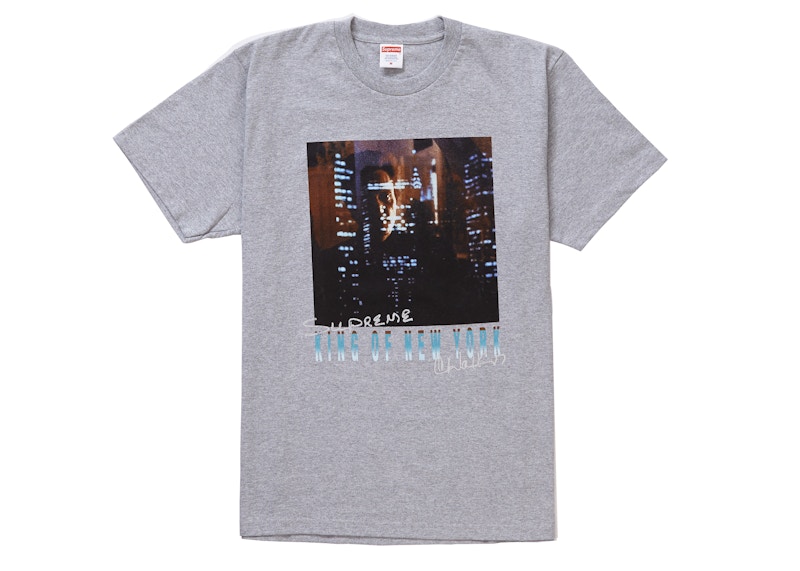 Supreme King of New York Tee Heather Grey