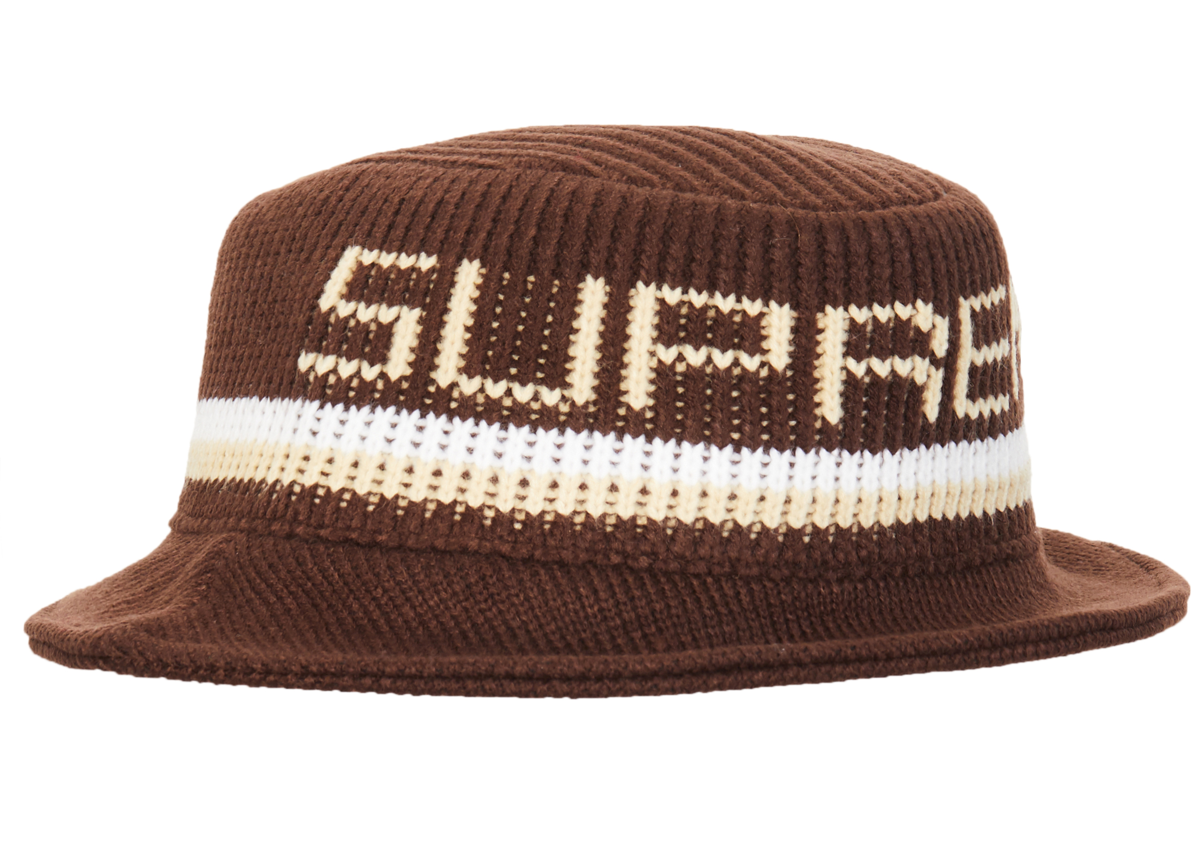 Supreme Knit Logo Crusher Brown - FW19 - US