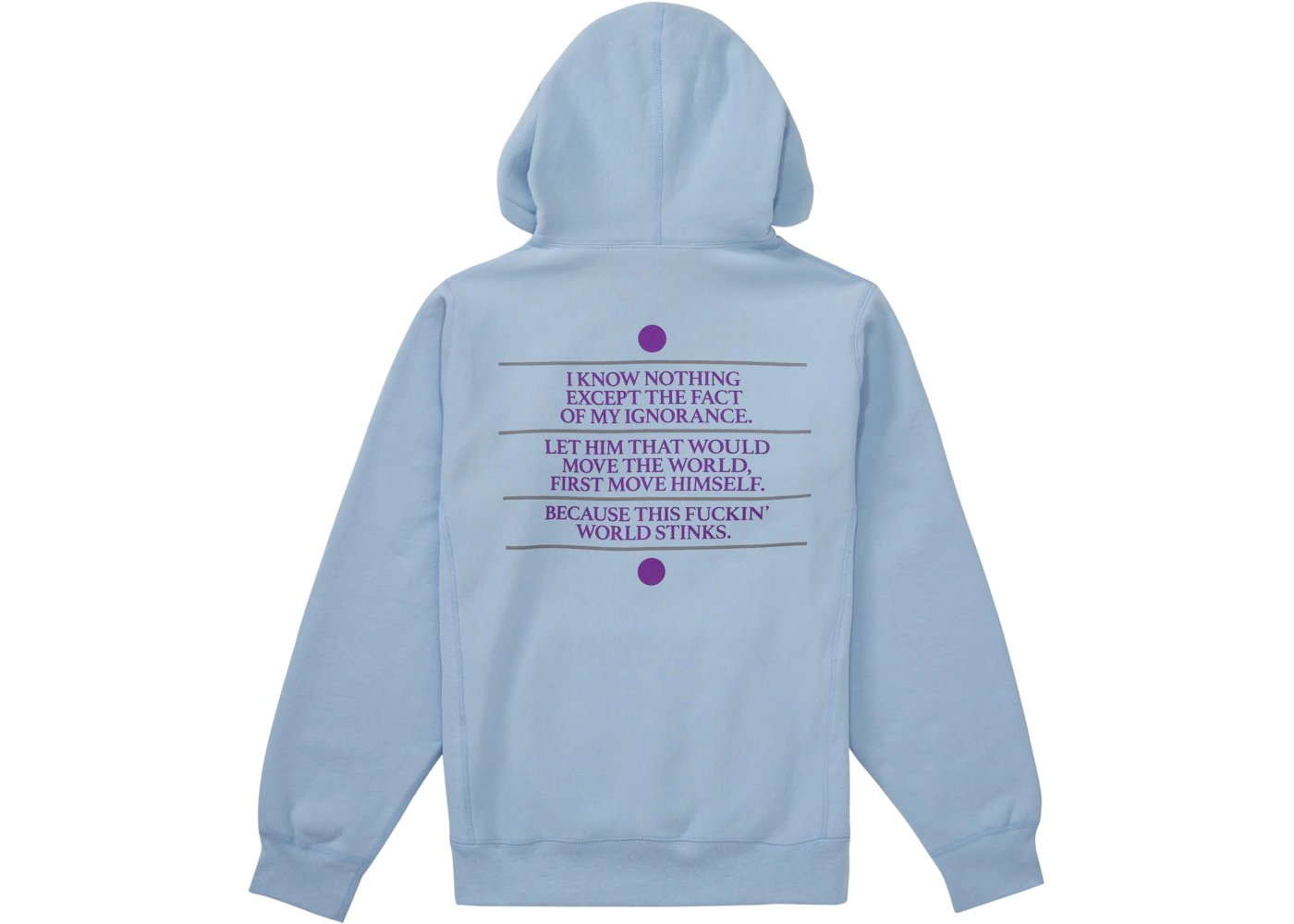 Know thyself hoodie supreme Clearance