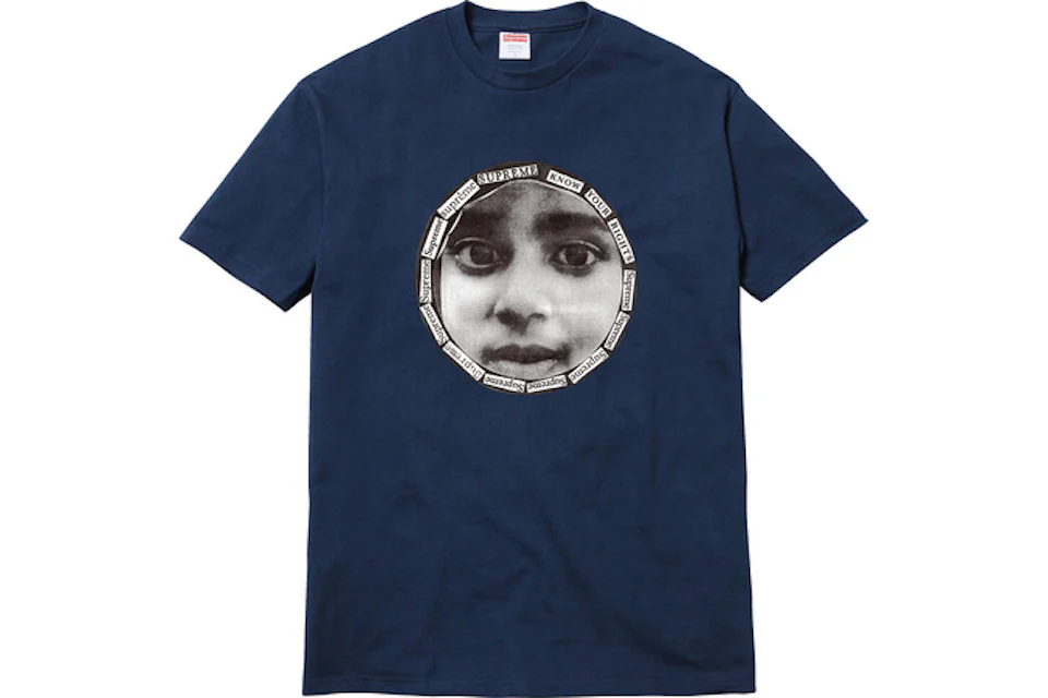 Supreme Know Your Rights Tee Navy