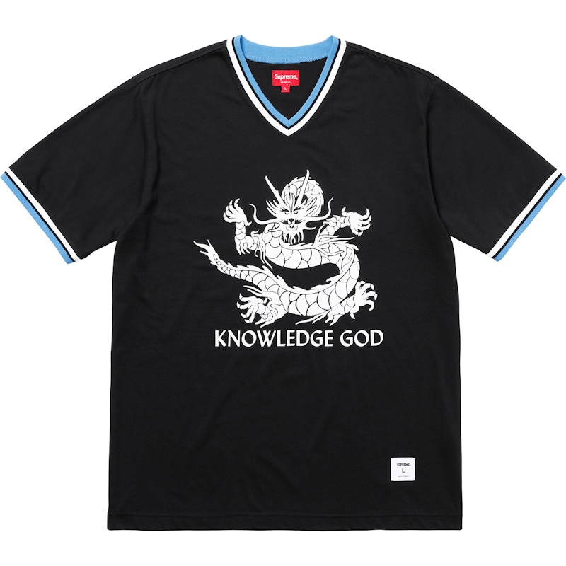 Supreme Knowledge God Practice Jersey Black Men's - SS18 - US