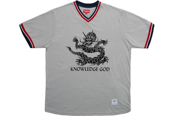 Supreme Camiseta de Práctica Dios del Conocimiento Dusty Azul