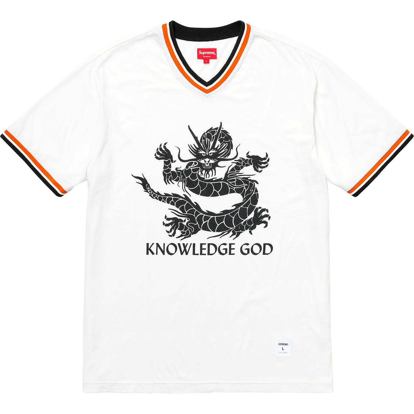 Supreme Knowledge God Practice Jersey Black Men's - SS18 - US
