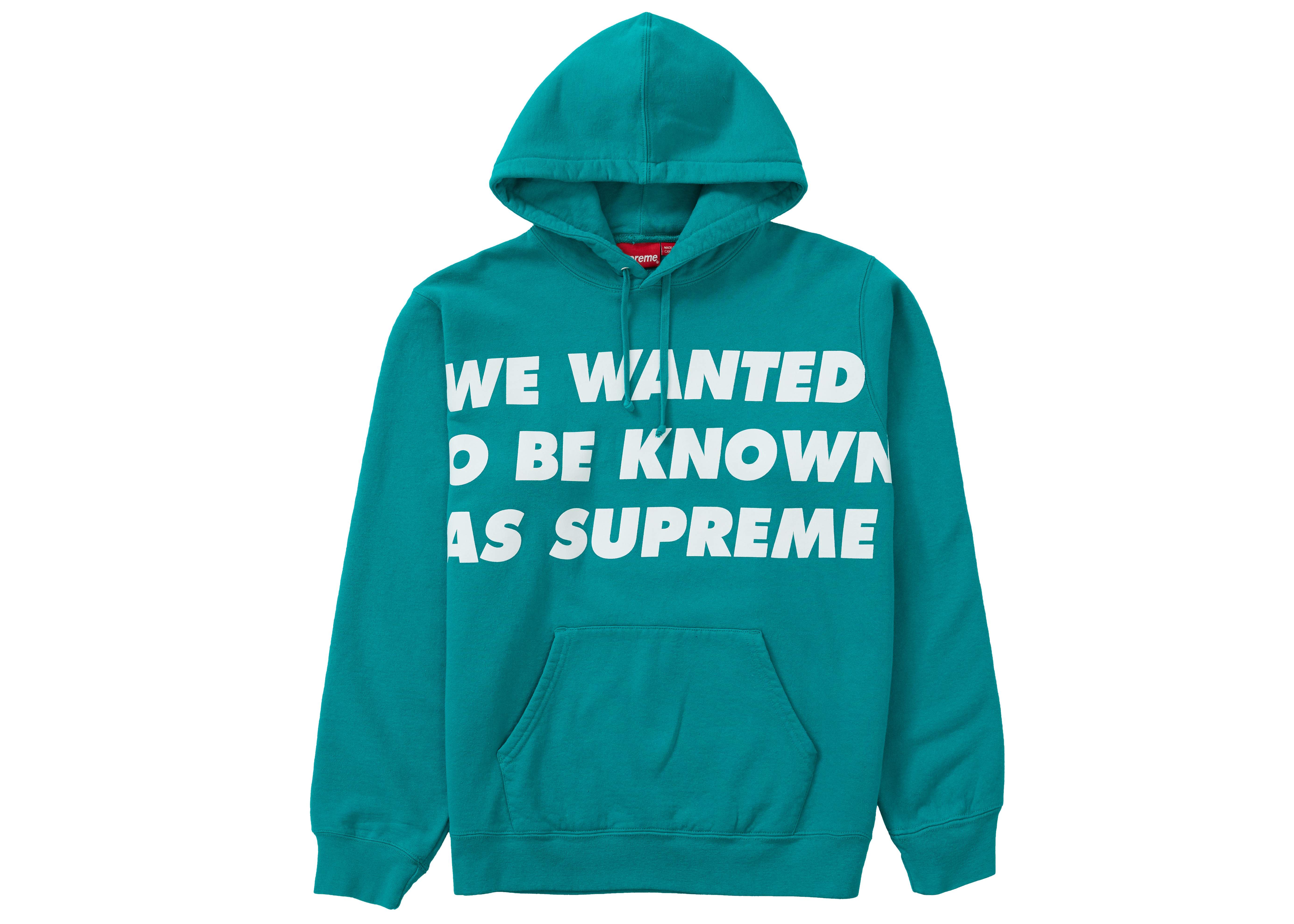 supreme Known As Hooded Sweatshirtストリートファッション