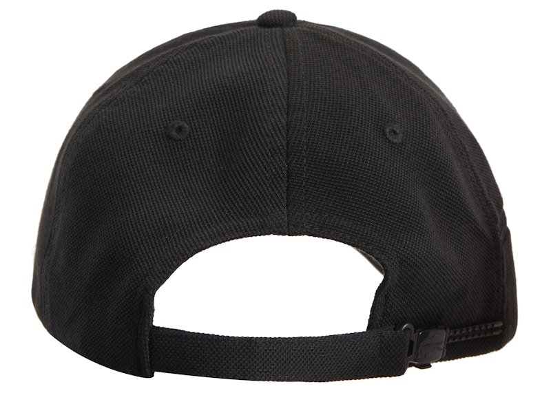 Supreme LACOSTE Pique 6-Panel Black - FW19 - US