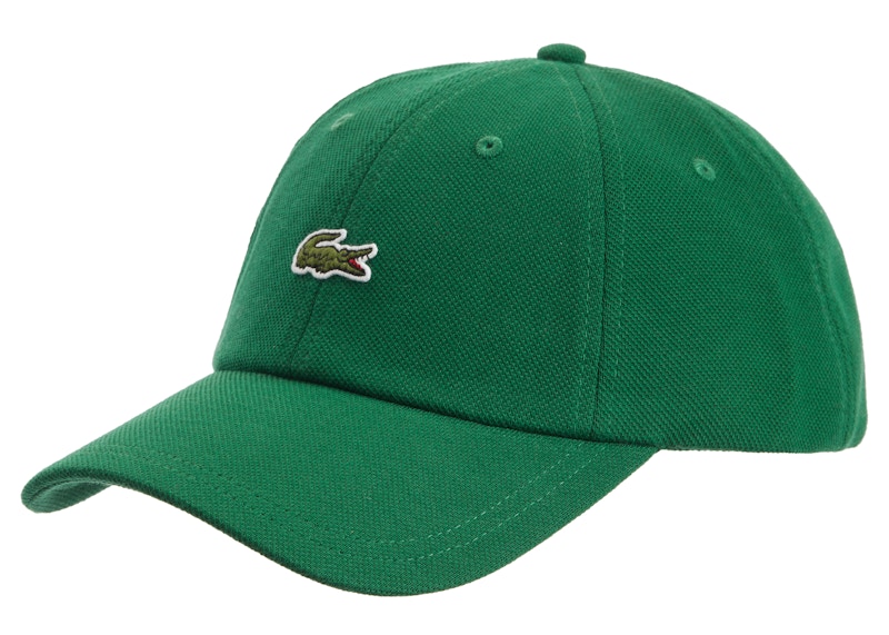 Supreme LACOSTE Pique 6-Panel Green cap帽子 - キャップ