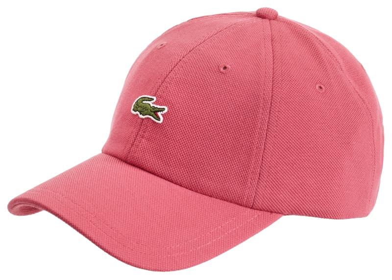 lacoste pink hat