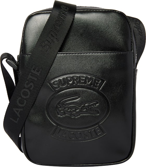 Supreme LACOSTE Shoulder Bag Black SS18 - US