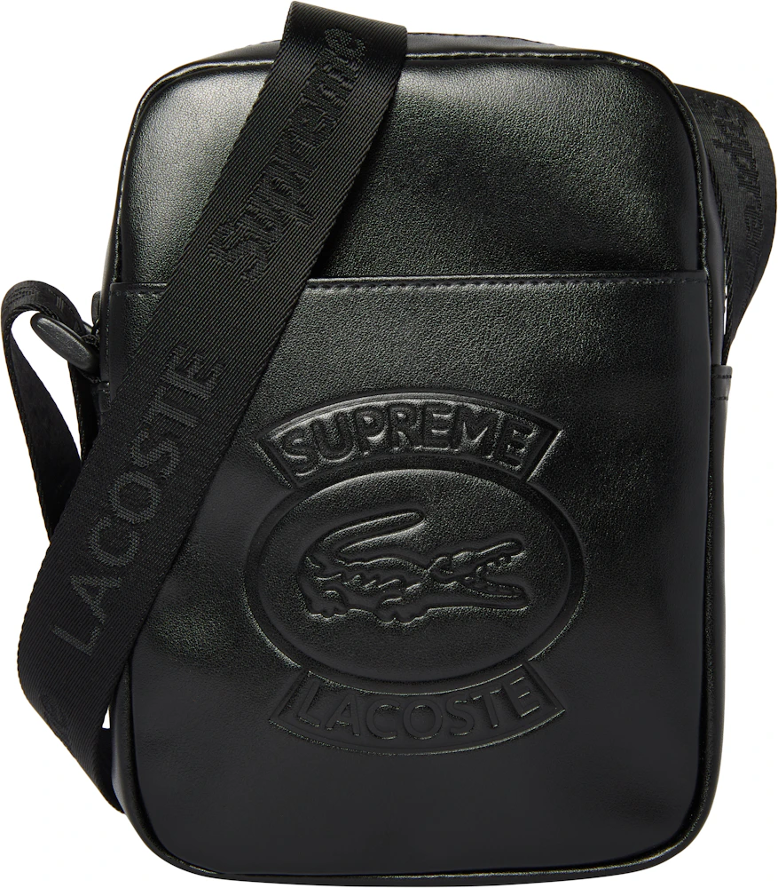 Lacoste Men's Shoulder Bag Lcst Black: : Fashion