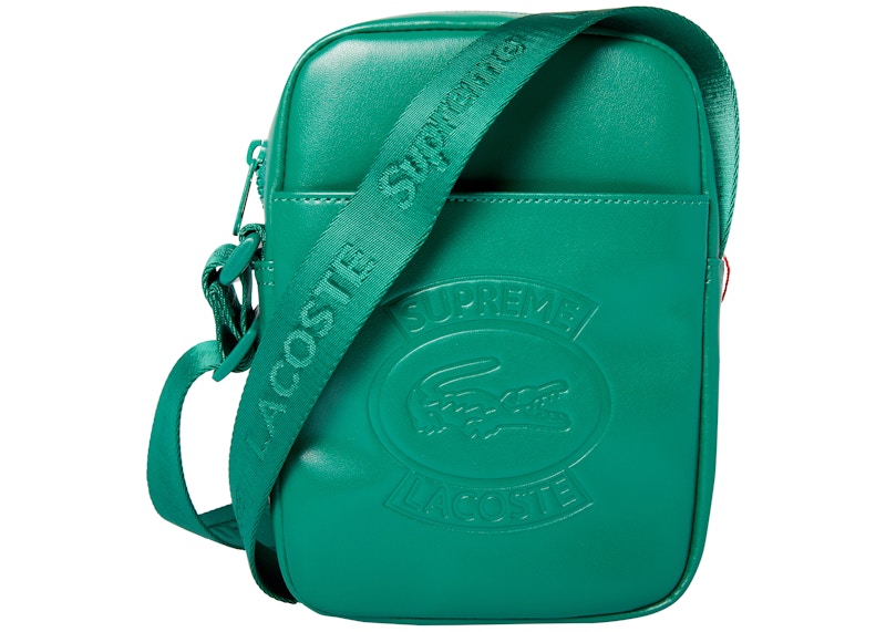 Supreme LACOSTE Shoulder Bag Green