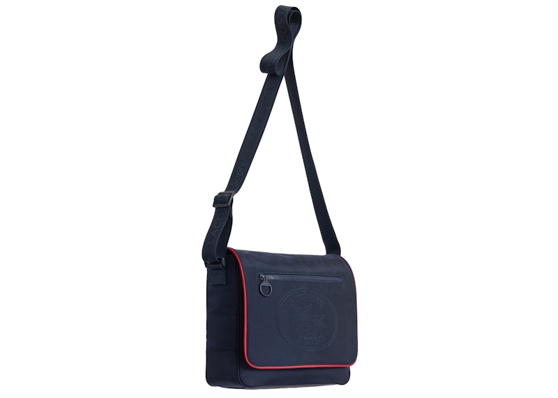 lacoste navy bag