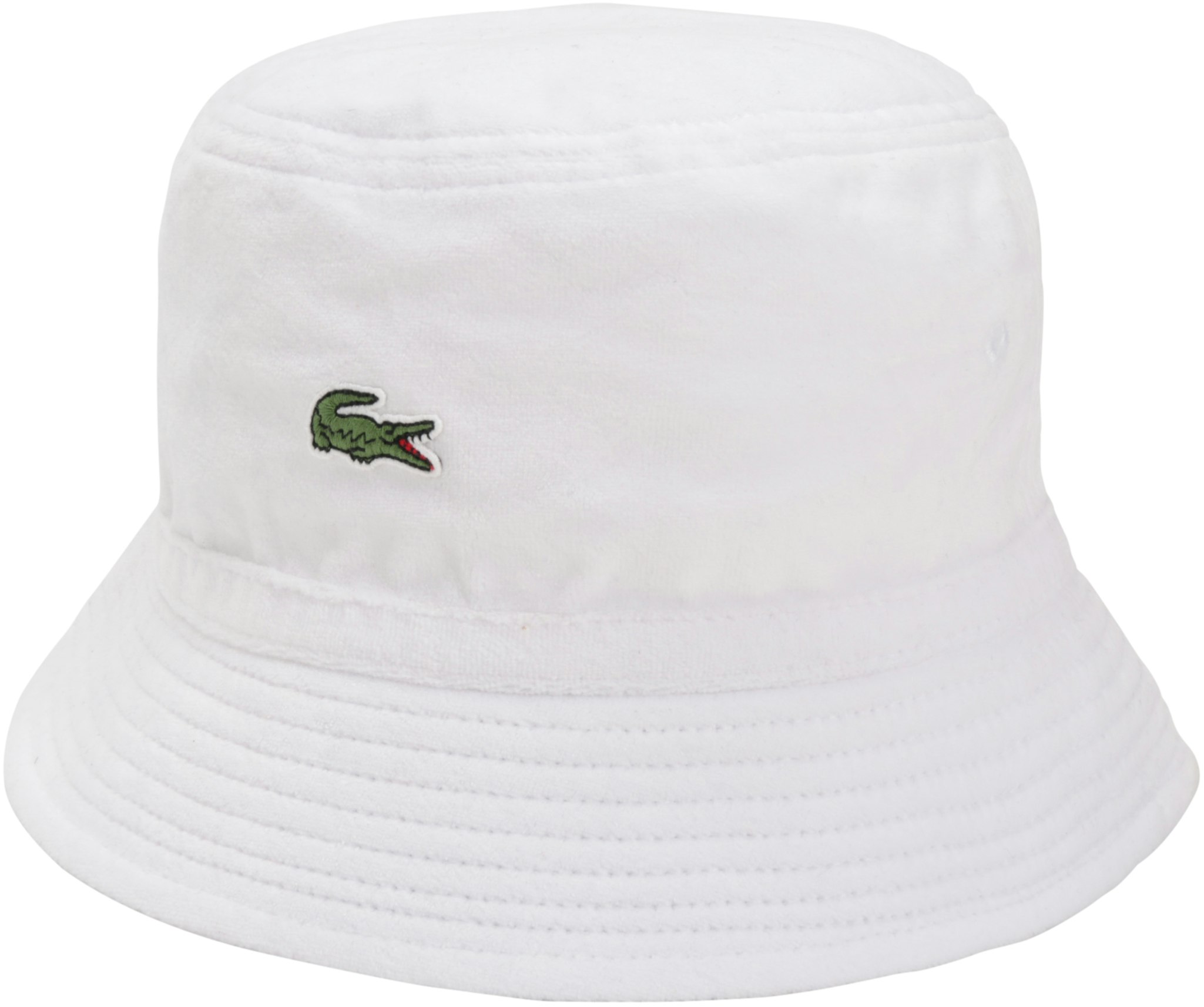strubehoved Banquet voks Supreme LACOSTE Velour Crusher White - SS18 - US