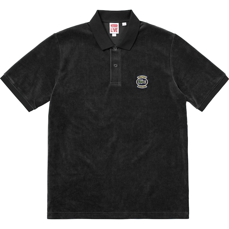 supreme velour polo XLの+spbgp44.ru