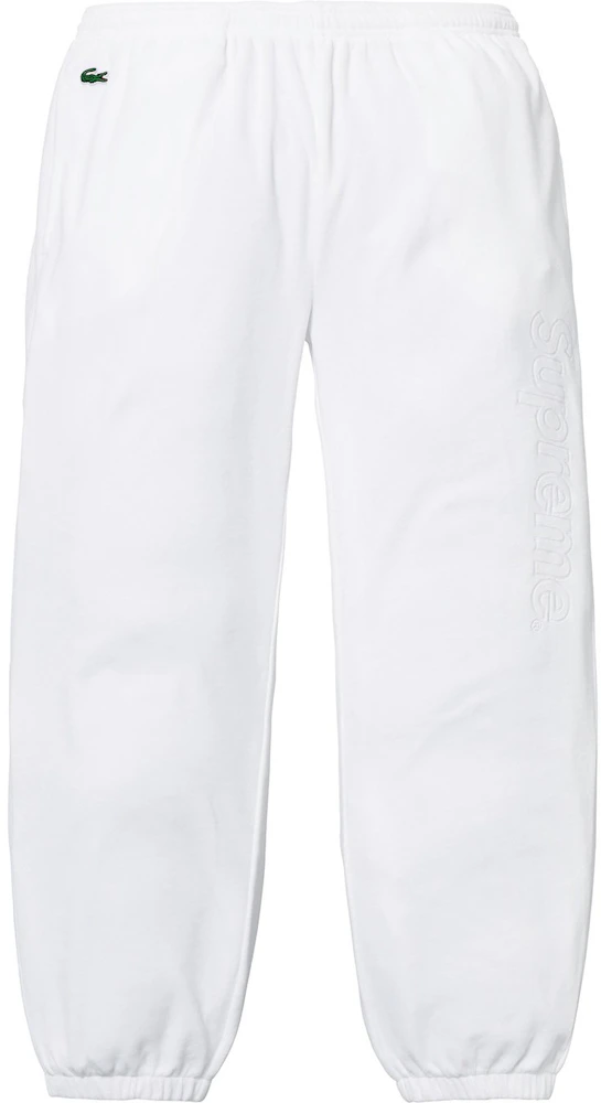 LACOSTE Track Pant White SS18 Men's - US