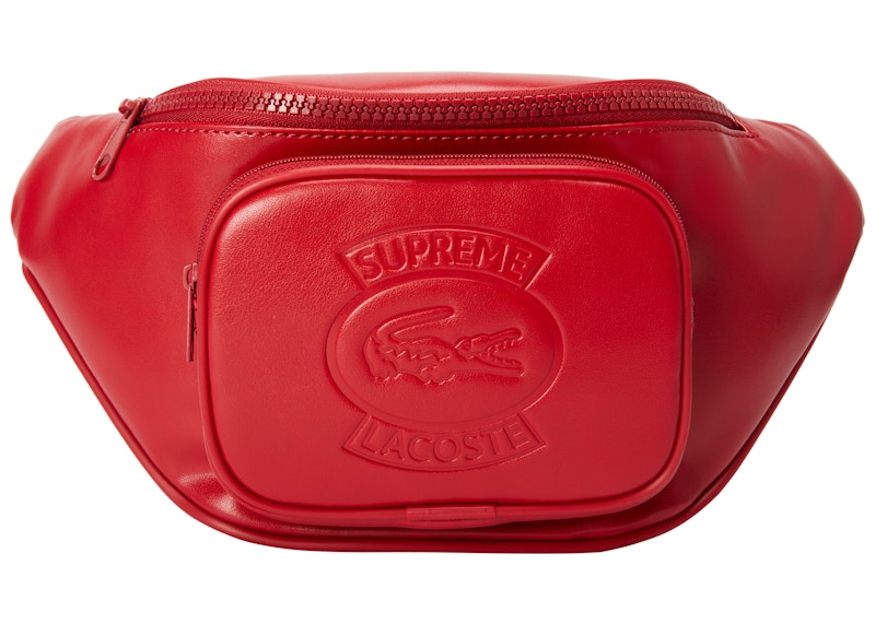 Supreme LACOSTE Waist Bag Red - SS18 - US