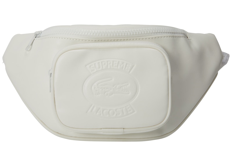 Supreme LACOSTE Waist Bag White SS18 GB