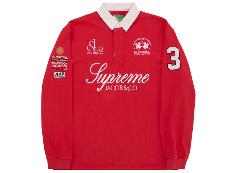 Supreme La Martina Rugby Red