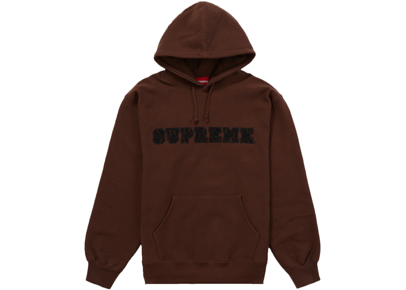 Supreme Lace Hooded Sweatshirt Dark Brown