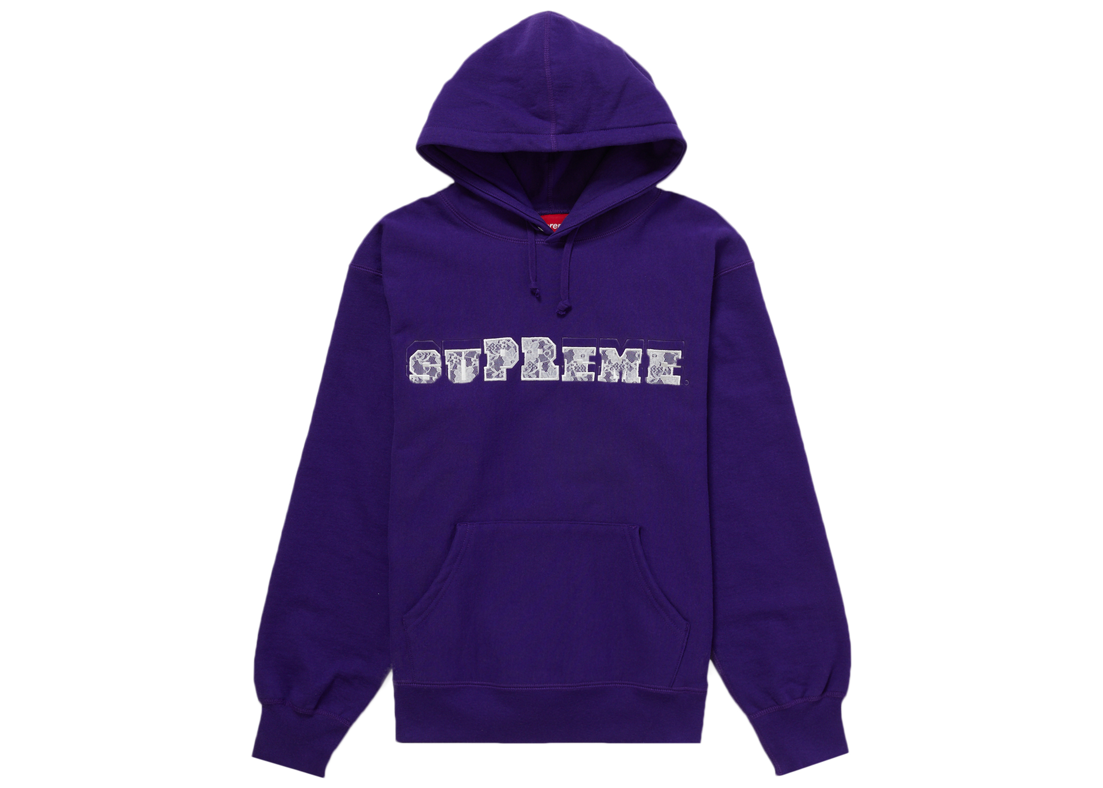 SUPREME 20SS XXL Hooded Purple 紫 L