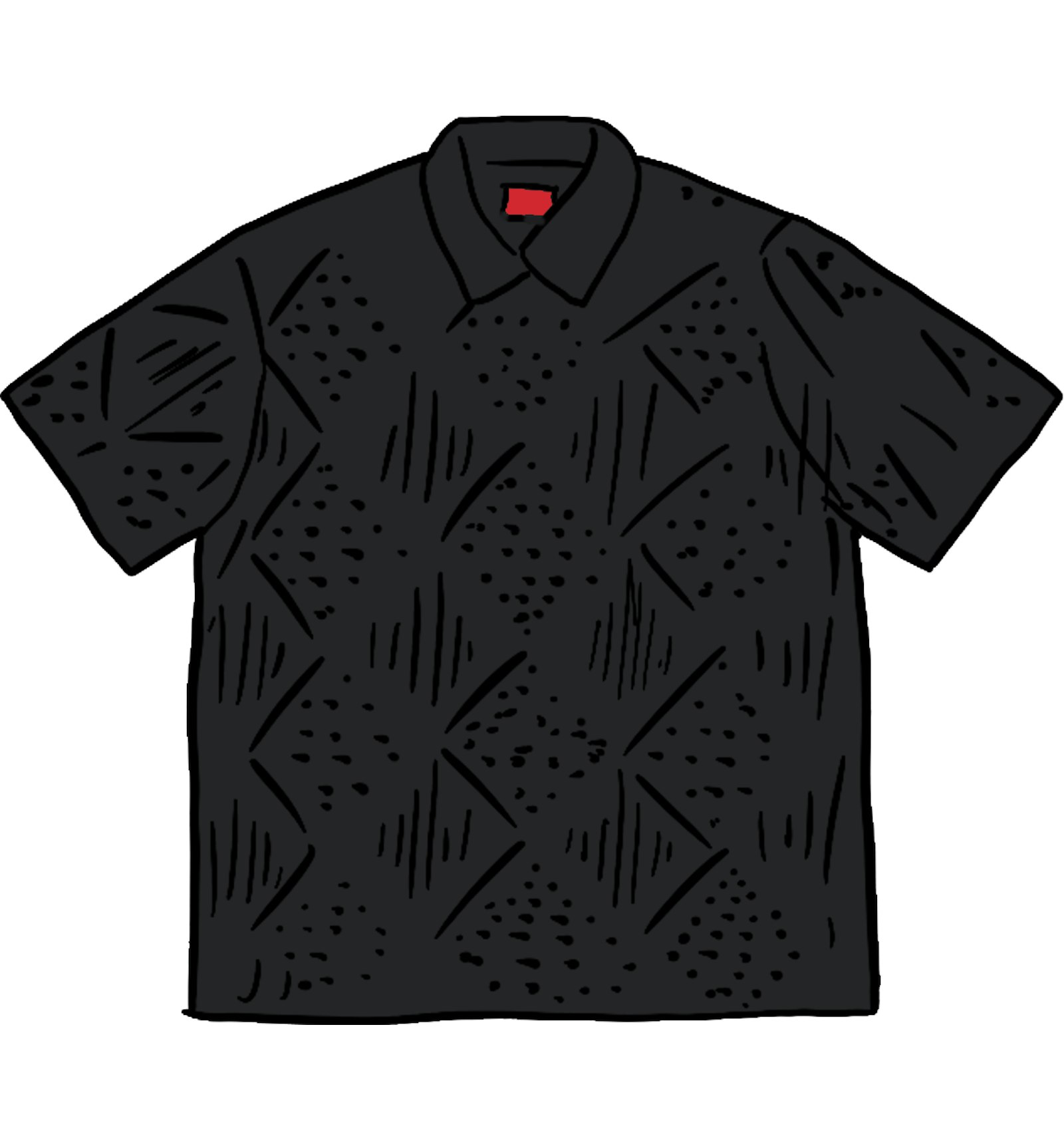 Supreme Lace S/S Shirt Black - SS20 Men's - US