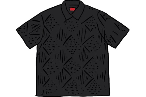 Supreme Lace S/S Shirt Black Men's - SS20 - US Supreme Lace S/S Shirt Black Men's - SS20 - US