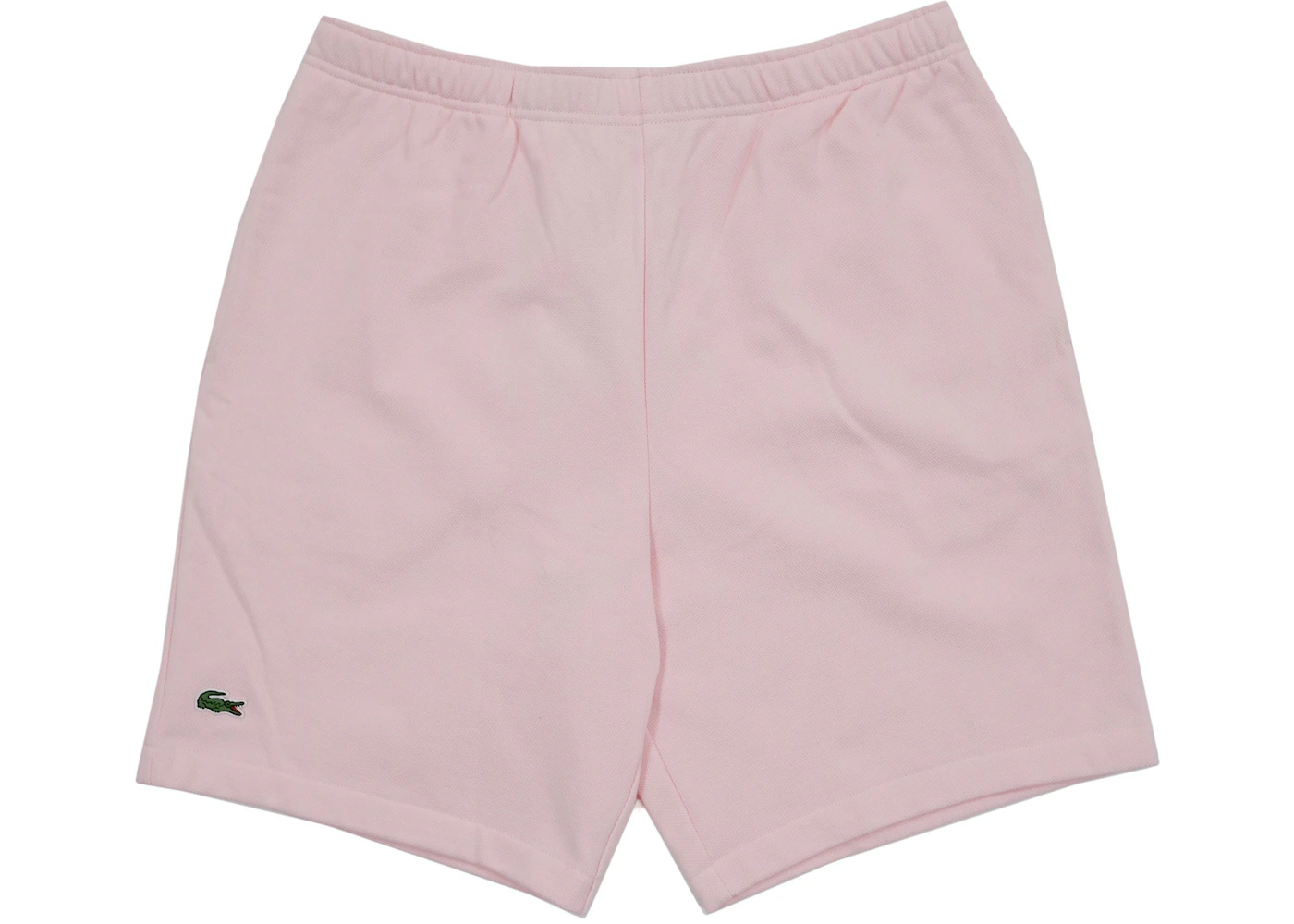 Supreme Lacoste Pique Short Light Pink Men's - SS17 - US