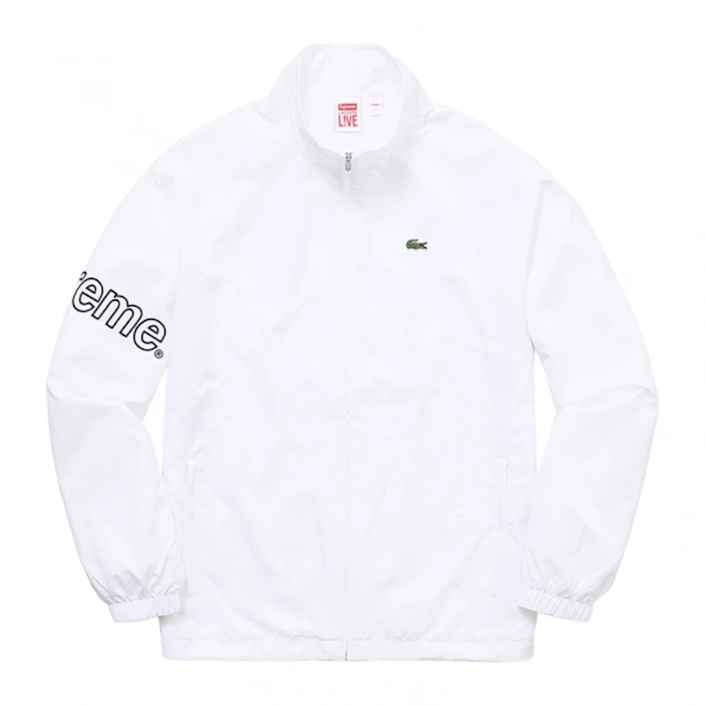 XL] Supreme 'Polo S Wing' 2005 Track Jacket White –