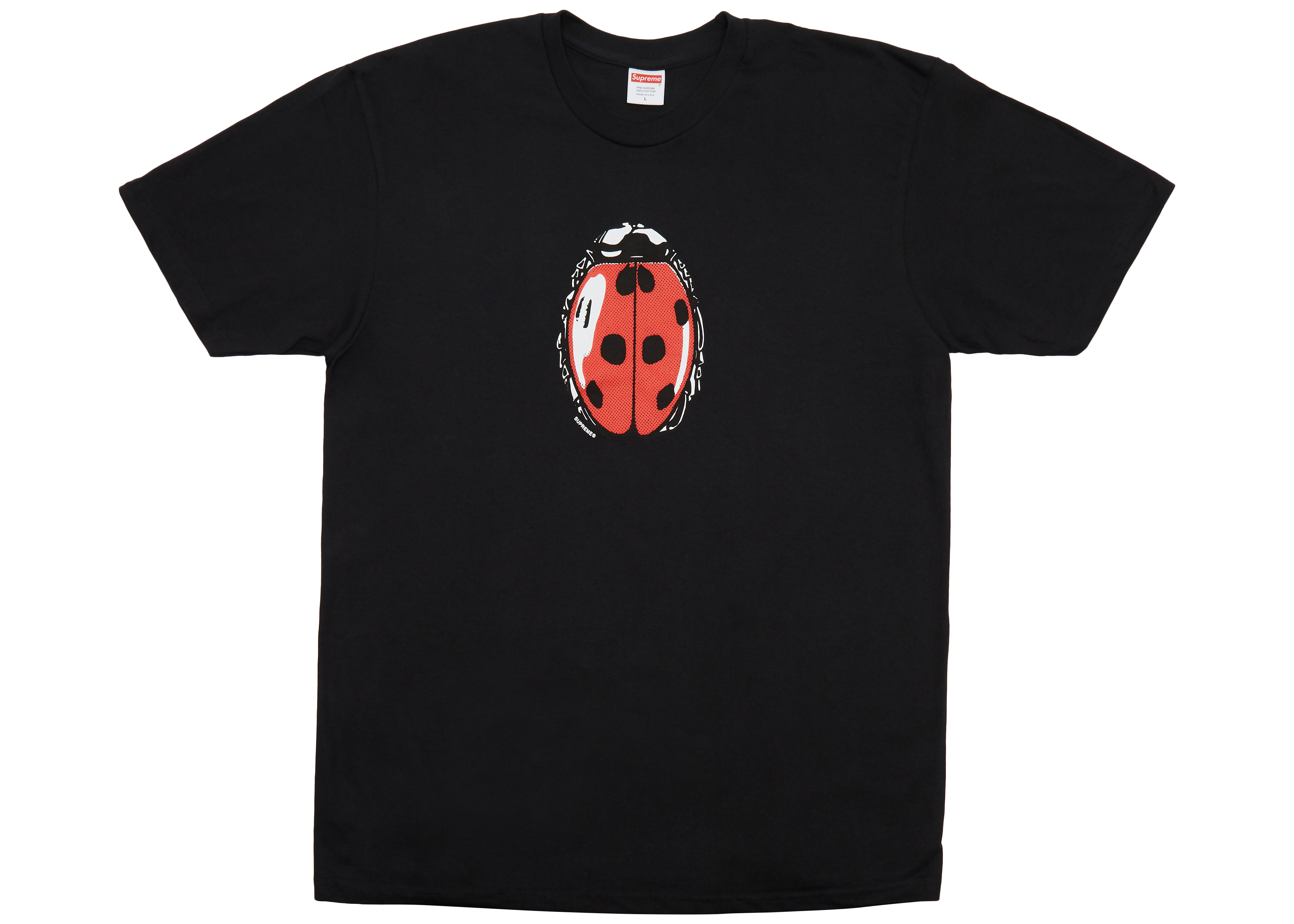 Supreme Ladybug Tee Black Men's - SS18 - US