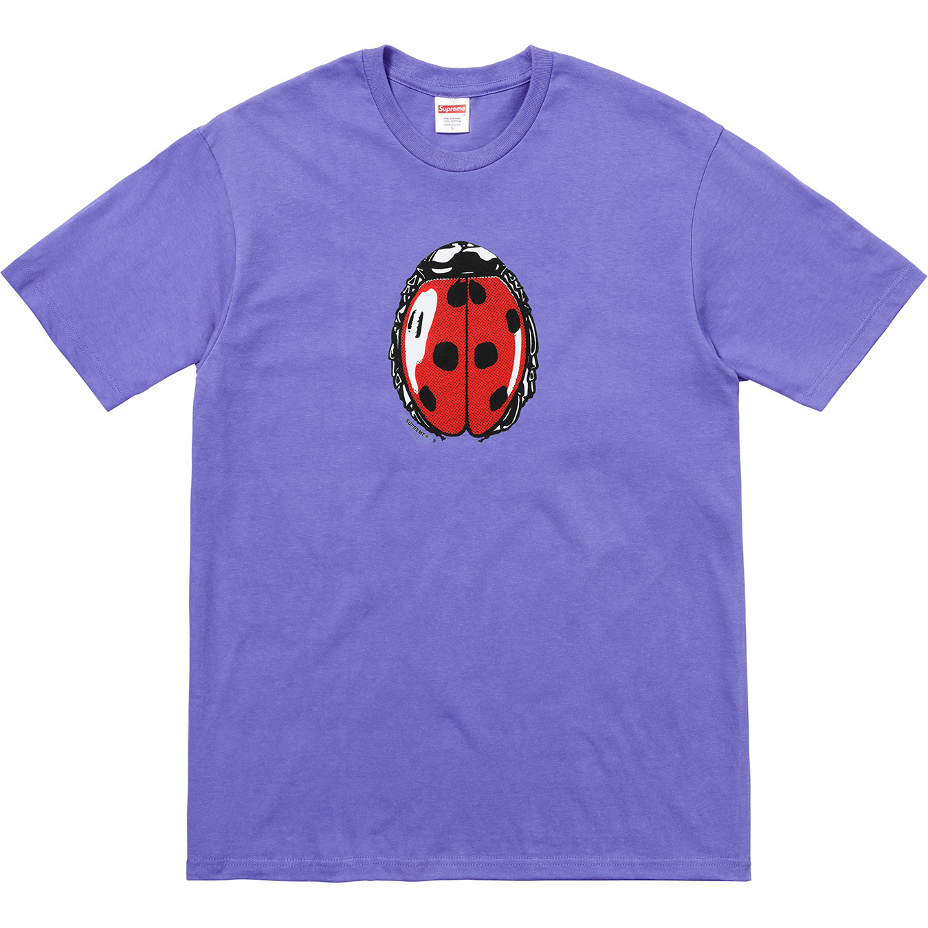 Supreme Ladybug Tee Light Purple Men's - SS18 - US