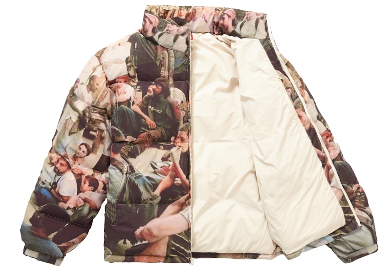 Supreme Lafayette Reflective Down Jacket Multicolor