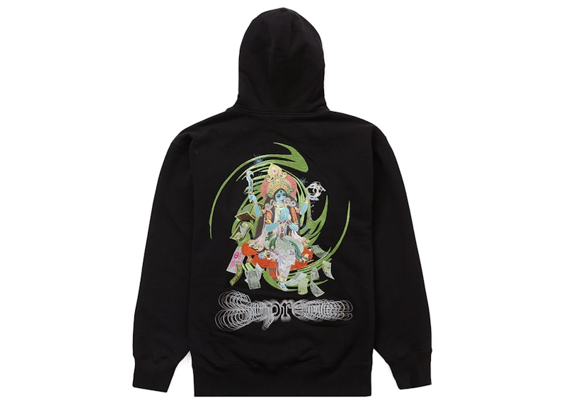 supreme Lakshmi ZipUp Hooded Sweatshirt | labiela.com