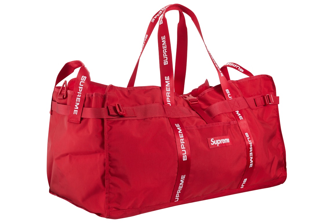 Pre-owned Supreme Large Haul Tote Red