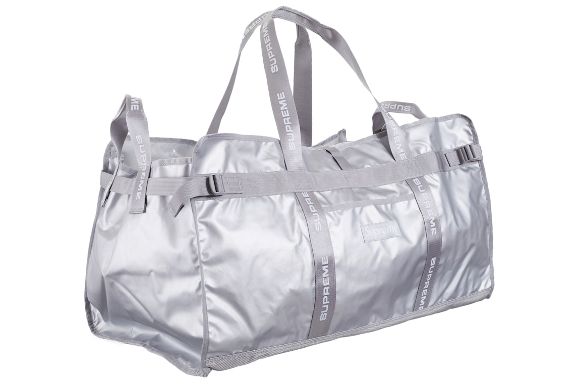 Pre-owned Supreme Large Haul Tote Silver