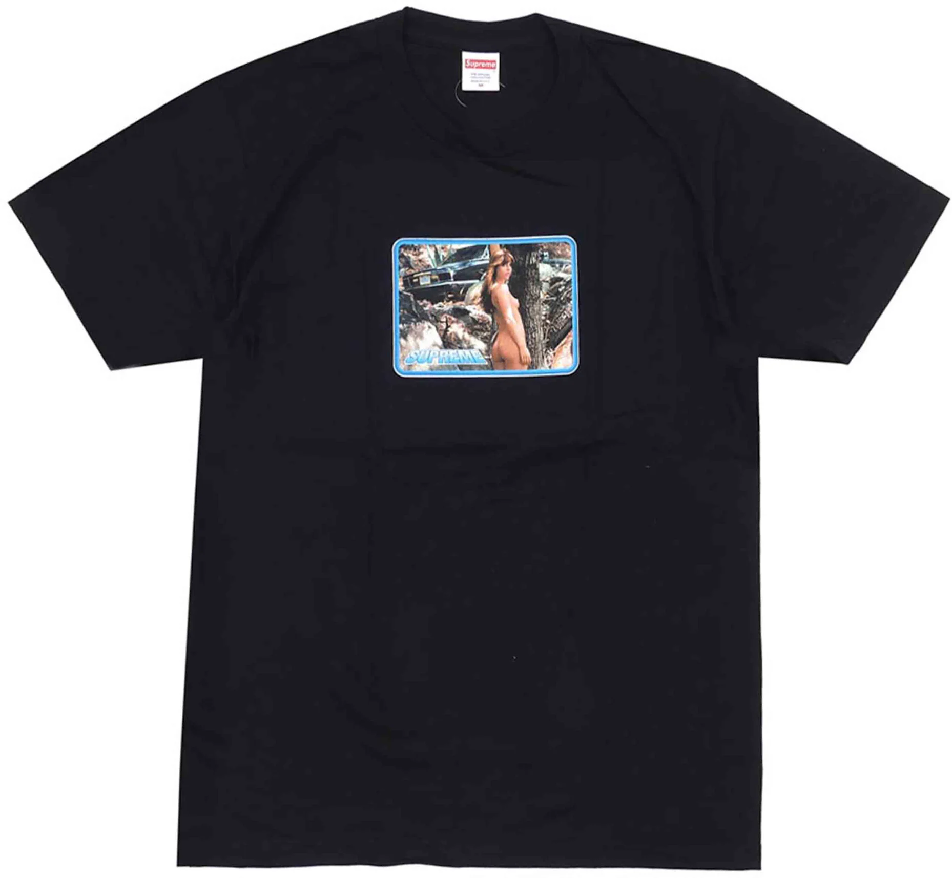 Superme Black Tee for Mens and Womens : : Clothing