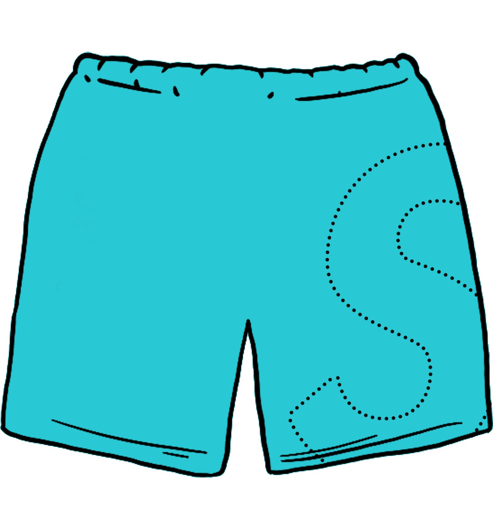 Supreme Laser Cut S Logo Sweatshort Cyan - SS21 Men's - US