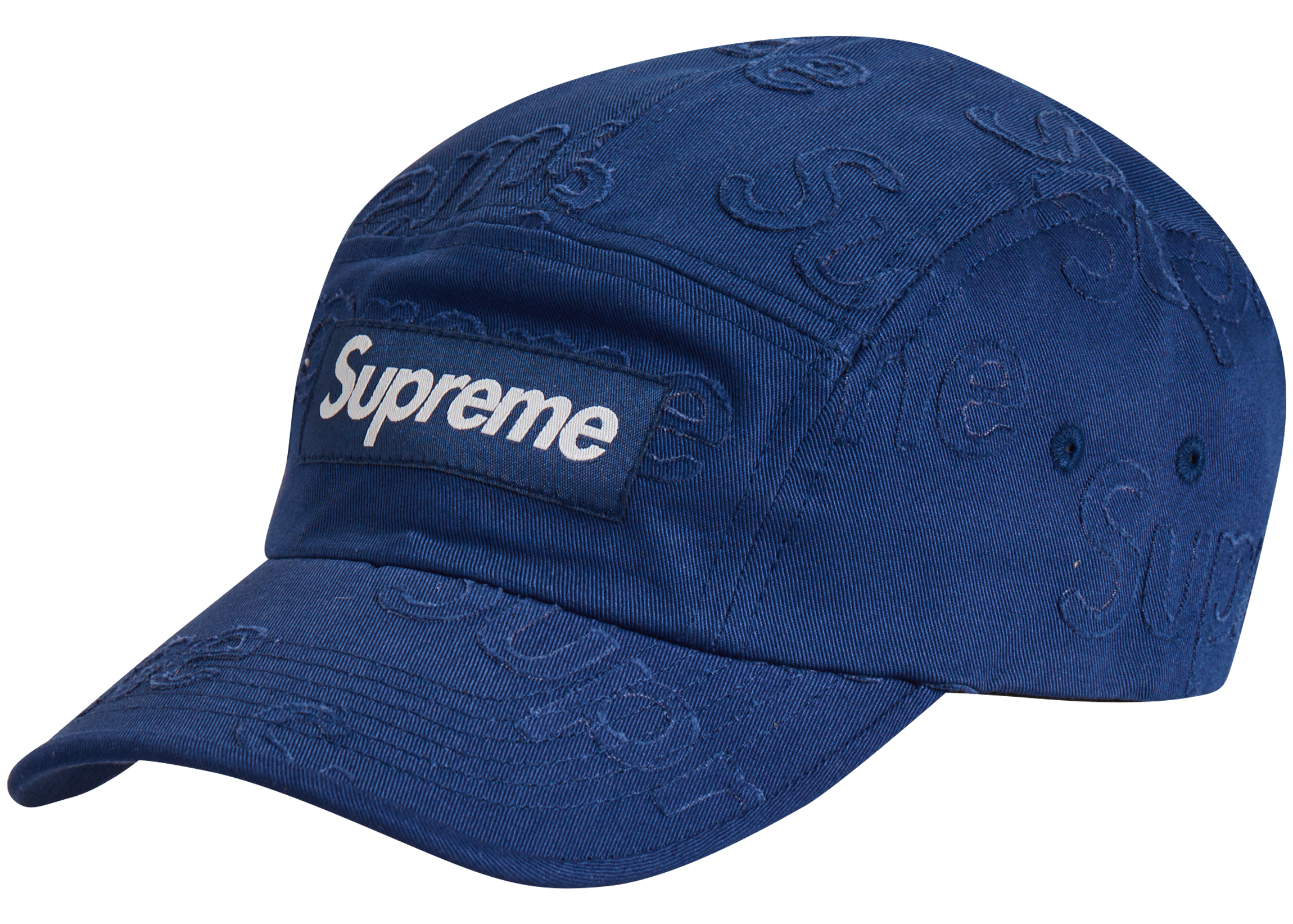 Supreme Lasered Twill Camp Cap Olive - SS23 - JP
