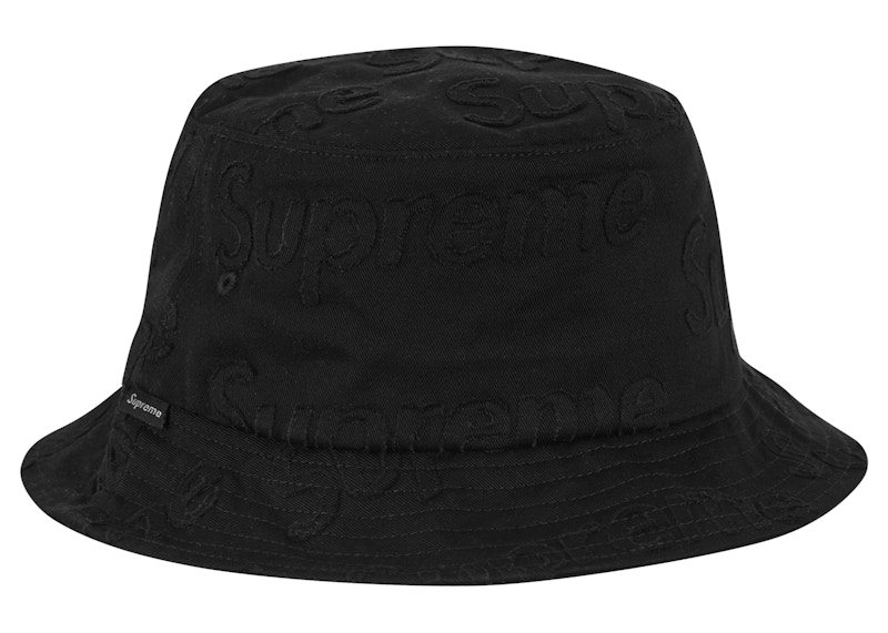 Supreme Lasered Twill Crusher Black - SS23 - GB