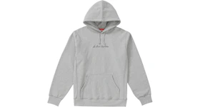 Supreme Le Luxe Hooded Sweatshirt Heather Grey