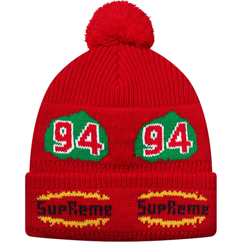 驚きの激安価格 Supreme US - FW17 - Red Beanie Leaf スキー・スノーボードアクセサリー