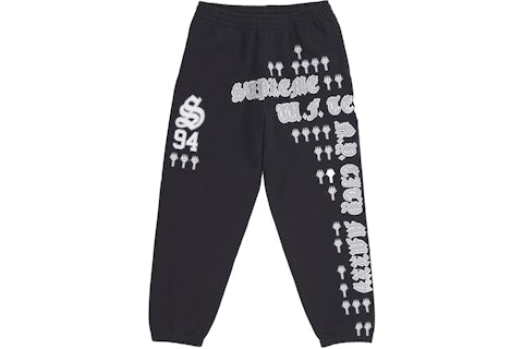 Supreme League Champs Sweatpant Black Men's FW25 GB